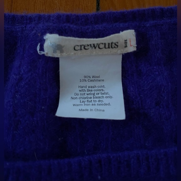 CrewCuts Deep Purple Sweater - Picture 4 of 4